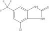 4-Chloro-2-mercapto-6-(trifluoromethyl)benzimidazole