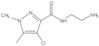 N-(2-Aminoethyl)-4-chloro-1,5-dimethyl-1H-pyrazole-3-carboxamide