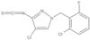 4-Chloro-1-[(2-chloro-6-fluorophenyl)methyl]-3-isothiocyanato-1H-pyrazole