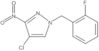 4-Chloro-1-[(2-fluorophenyl)methyl]-3-nitro-1H-pyrazole