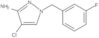 4-Chloro-1-[(3-fluorophenyl)methyl]-1H-pyrazol-3-amine