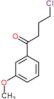 4-chloro-1-(3-methoxyphenyl)butan-1-one