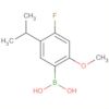 Boronic acid, [4-fluoro-2-methoxy-5-(1-methylethyl)phenyl]-