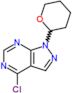 4-chloro-1-(tetrahydro-2H-pyran-2-yl)-1H-pyrazolo[3,4-d]pyrimidine