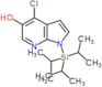 4-chloro-1-triisopropylsilyl-pyrrolo[2,3-b]pyridin-5-ol