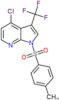 4-chloro-1-[(4-methylphenyl)sulfonyl]-3-(trifluoromethyl)-1H-pyrrolo[2,3-b]pyridine