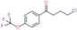 4-chloro-1-[4-(trifluoromethoxy)phenyl]butan-1-one