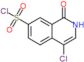 4-Chloro-1,2-dihydro-1-oxo-7-isoquinolinesulfonyl chloride