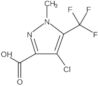4-Chloro-1-methyl-5-(trifluoromethyl)-1H-pyrazole-3-carboxylic acid