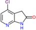 4-chloro-1,3-dihydro-2H-pyrrolo[2,3-b]pyridin-2-one