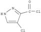 1H-Pyrazole-3-carbonylchloride, 4-chloro-