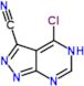 4-Chloro-5H-pyrazolo[3,4-d]pyrimidine-3-carbonitrile