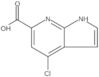 4-Chloro-1H-pyrrolo[2,3-b]pyridine-6-carboxylic acid