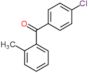 (4-chlorophenyl)(2-methylphenyl)methanone