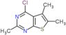 4-chloro-2,5,6-trimethylthieno[2,3-d]pyrimidine