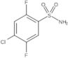 4-Chloro-2,5-difluorobenzenesulfonamide