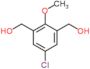 5-Chloro-2-methoxy-1,3-benzenedimethanol