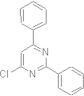 Pyrimidine, 4-chloro-2,6-diphenyl-