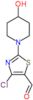 4-Chloro-2-(4-hydroxy-1-piperidinyl)-5-thiazolecarboxaldehyde