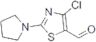 4-Chloro-2-(1-pyrrolidino)-5-thiazolecarboxaldéhyde