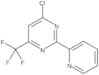 4-Chloro-2-(2-pyridinyl)-6-(trifluoromethyl)pyrimidine