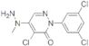 4-chloro-2-(3,5-dichlorophenyl)-5-(1-methylhydrazino)-2,3-dihydropyridazin-3-one