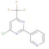 Pyrimidine, 4-chloro-2-(3-pyridinyl)-6-(trifluoromethyl)-