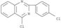 Quinazoline,4-chloro-2-(4-chlorophenyl)-