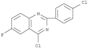Quinazoline,4-chloro-2-(4-chlorophenyl)-6-fluoro-