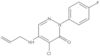 4-Chloro-2-(4-fluorophenyl)-5-(2-propen-1-ylamino)-3(2H)-pyridazinone