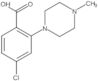 4-Chloro-2-(4-methyl-1-piperazinyl)benzoic acid