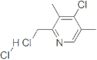 4-CHLORO-3,5-DIMETHYL 2-CHLORMETHYL PYRIDINE.HCL