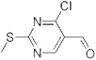 4-Chloro-2-(methylthio)pyrimidine-5-carbaldehyde