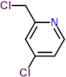 4-chloro-2-(chloromethyl)pyridine