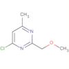 Pyrimidine, 4-chloro-2-(methoxymethyl)-6-methyl-