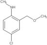 4-Chloro-2-(methoxymethyl)-N-methylbenzenamine