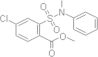 Methyl 4-chloro-2-(N-methyl-N-phenylsulphonamide)benzoate