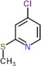 4-Chloro-2-(methylsulfanyl)pyridine