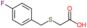 [(4-fluorobenzyl)sulfanyl]acetic acid