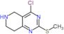 4-Chloro-5,6,7,8-tetrahydro-2-(methylthio)pyrido[4,3-d]pyrimidine