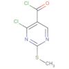 5-Pyrimidinecarbonyl chloride, 4-chloro-2-(methylthio)-