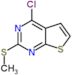 4-chloro-2-(methylsulfanyl)thieno[2,3-d]pyrimidine