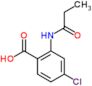 4-chloro-2-(propanoylamino)benzoic acid