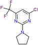 4-Chloro-2-(1-pyrrolidinyl)-6-(trifluoromethyl)pyrimidine