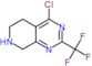 Pyrido[3,4-d]pyrimidine, 4-chloro-5,6,7,8-tetrahydro-2-(trifluoromethyl)-, hydrochloride (1:1)