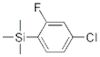 TRIMETHYL(4-CHLORO-2-FLUOROPHENYL)SILANE 96%5-CHLORO-2-(TRIMETHYLSILYL)FLUOROBENZENE