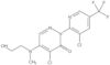 4-Chloro-2-[3-chloro-5-(trifluoromethyl)-2-pyridinyl]-5-[(2-hydroxyethyl)methylamino]-3(2H)-pyri...