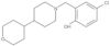 4-Chloro-2-[[4-(tetrahydro-2H-pyran-4-yl)-1-piperidinyl]methyl]phenol