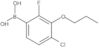 B-(4-Chloro-2-fluoro-3-propoxyphenyl)boronic acid