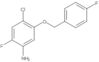 4-Chloro-2-fluoro-5-[(4-fluorophenyl)methoxy]benzenamine